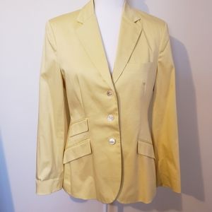 Lauren Ralph Lauren size 8 Yellow Blazer
